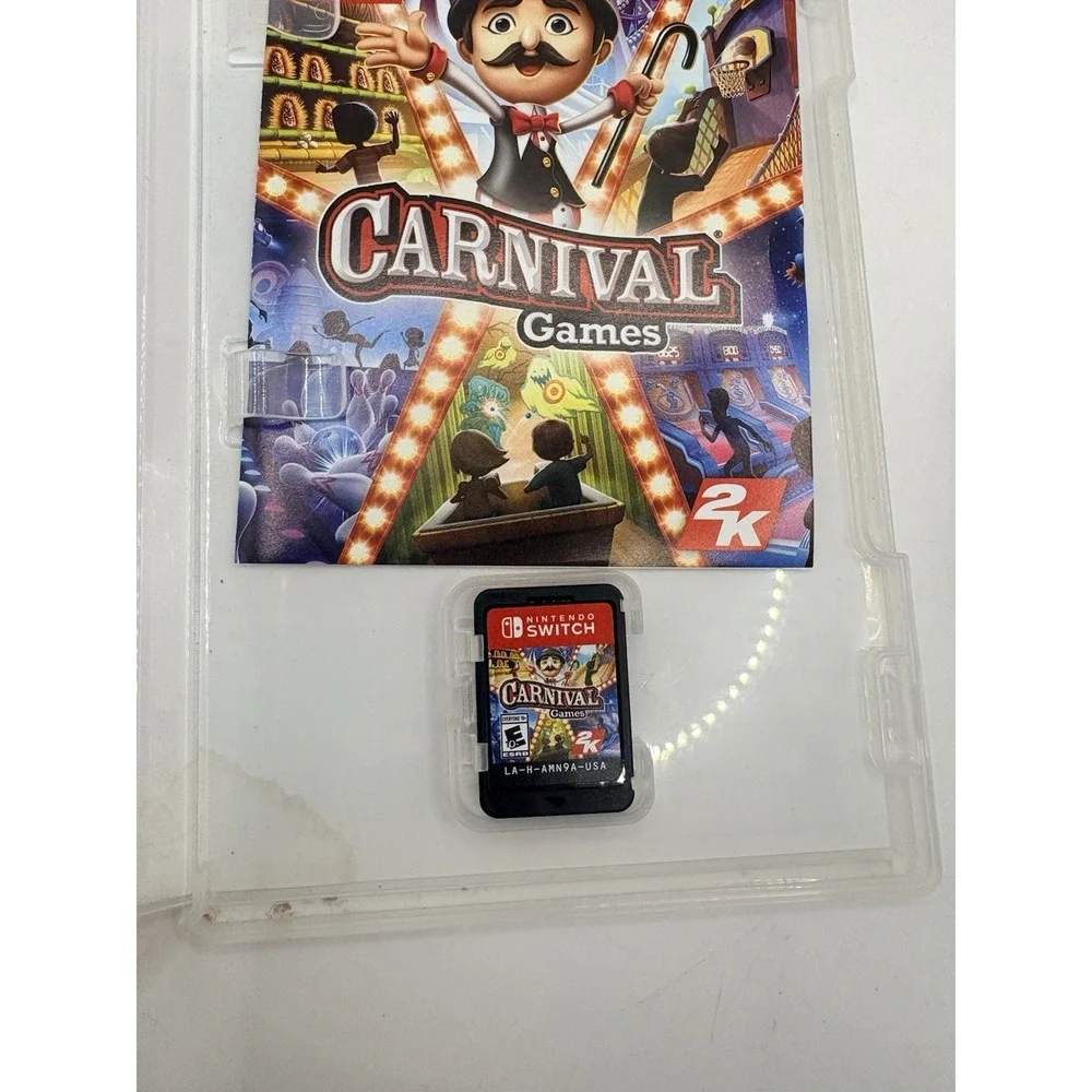 Carnival Games Nintendo Switch Party Game E10+ NTSC-U/C (US/CANADA)